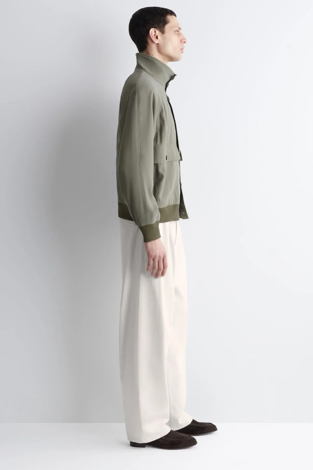LOAFERS AUS SPALT-VELOURSLEDER