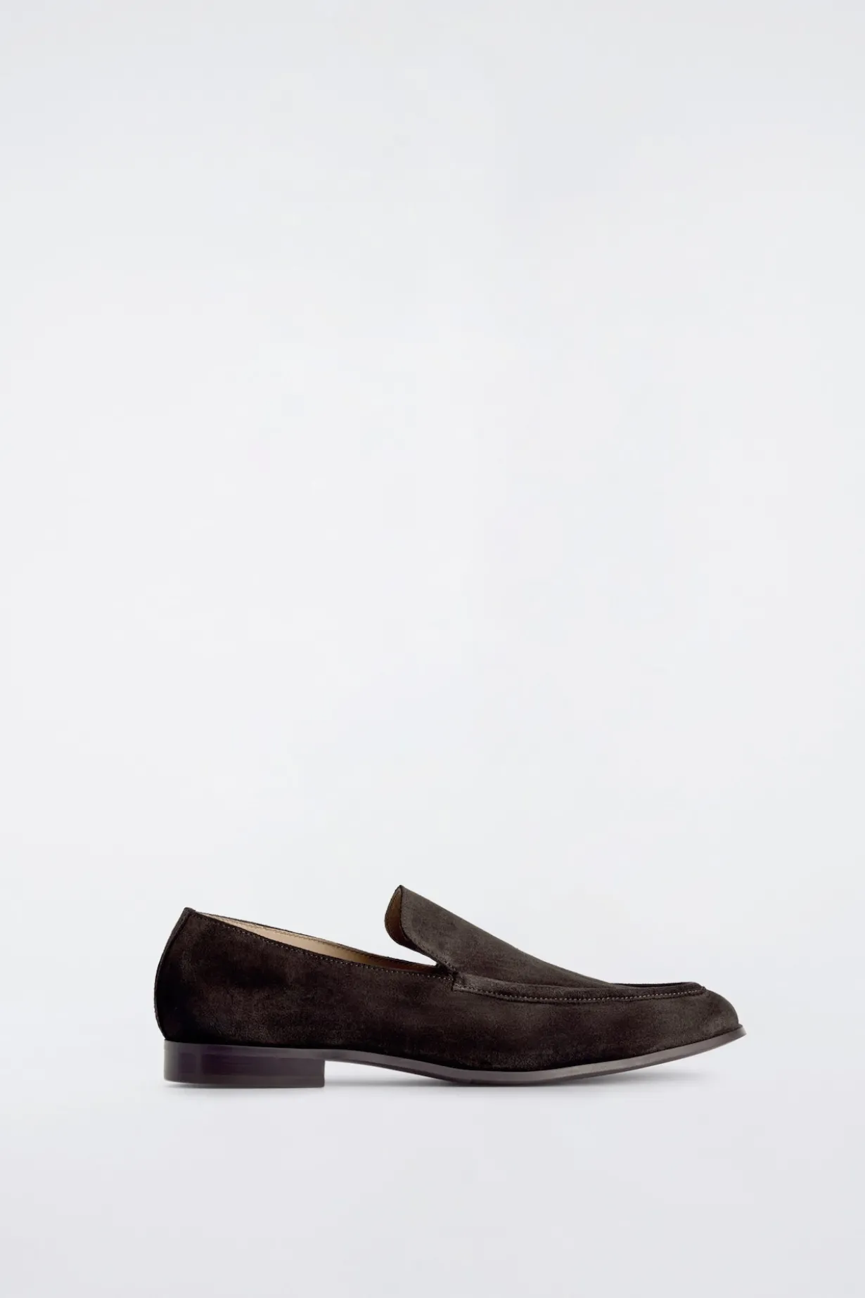 LOAFERS AUS SPALT-VELOURSLEDER