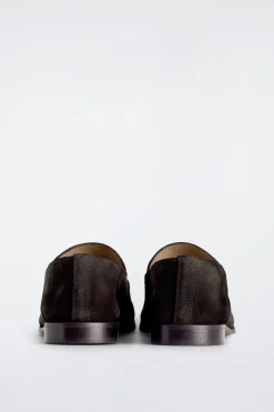 LOAFERS AUS SPALT-VELOURSLEDER