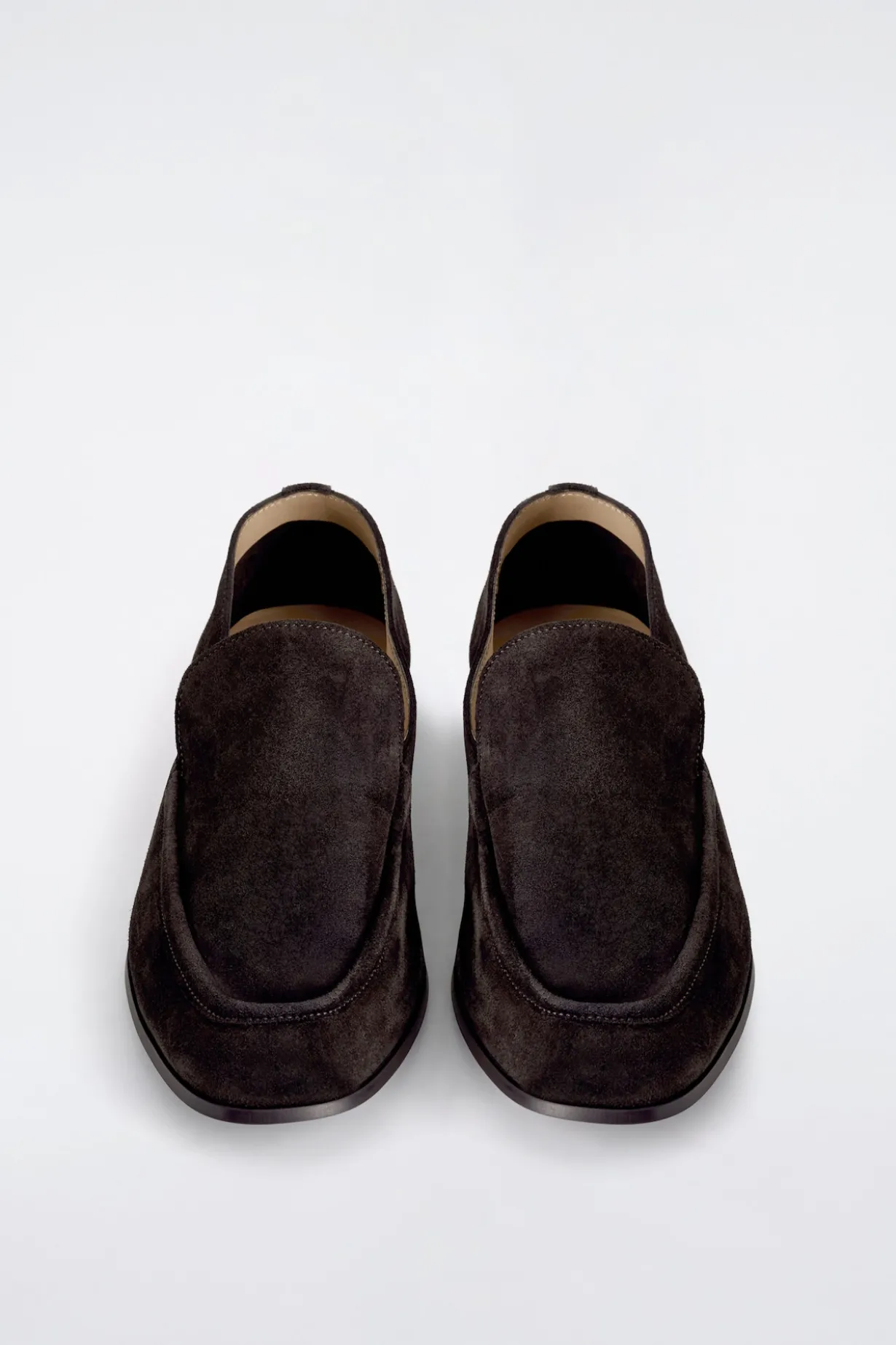 LOAFERS AUS SPALT-VELOURSLEDER