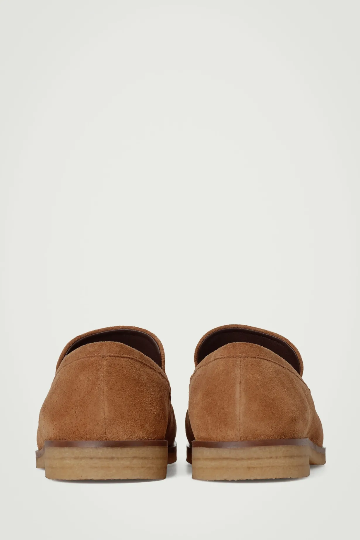 LOAFERS AUS VELOURSLEDER MIT RAFFUNG