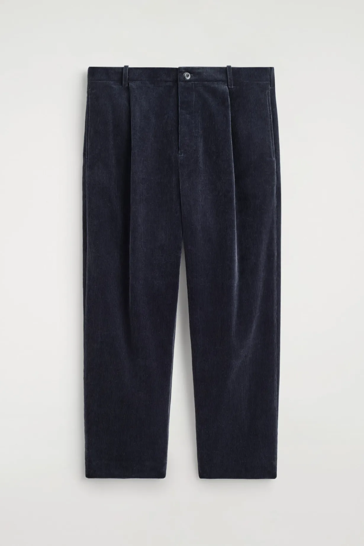 LOCKERE CORDHOSE MIT GERADEM BEIN UND FALTEN