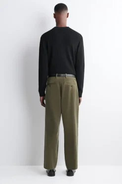 LOCKERE CORDHOSE MIT GERADEM BEIN UND FALTEN