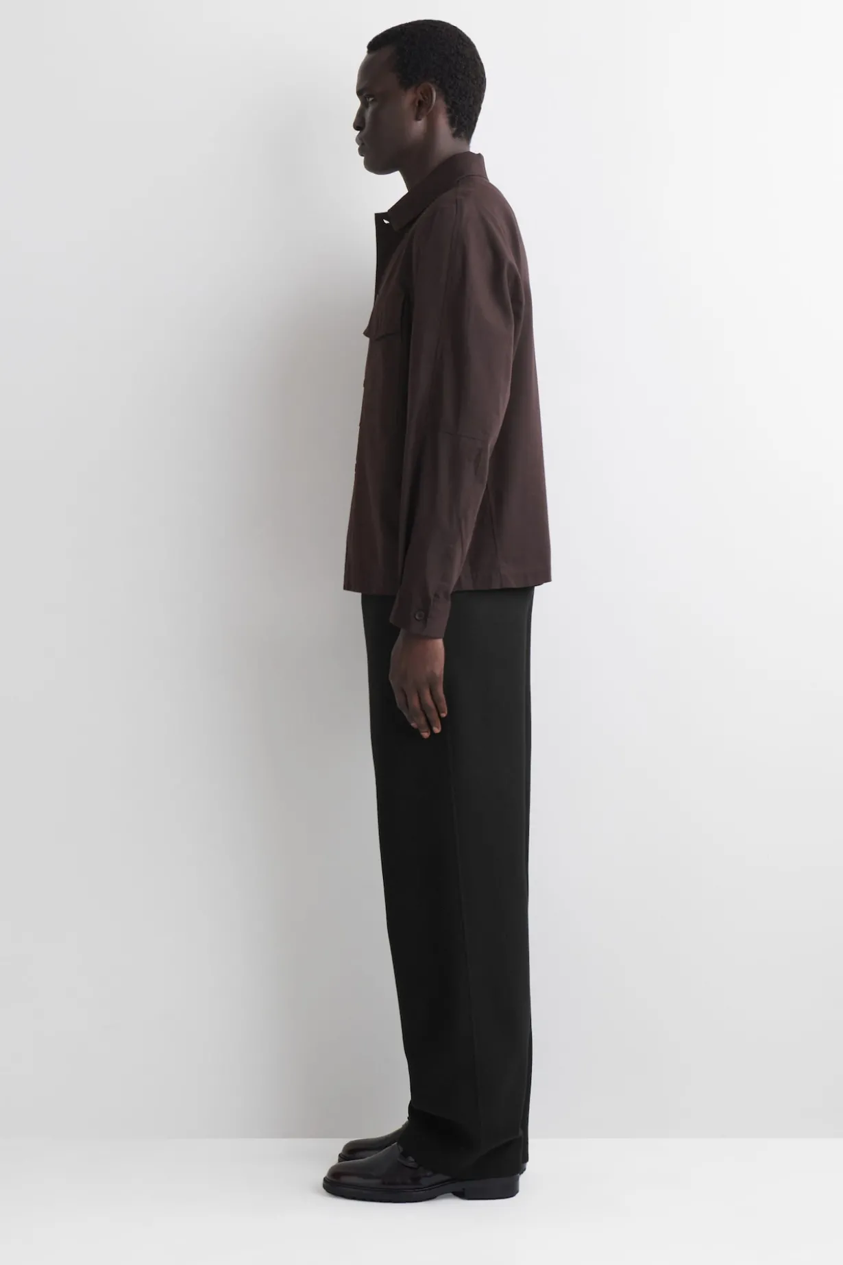 LOCKERE HEMDJACKE AUS BAUMWOLLE