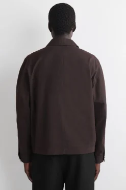 LOCKERE HEMDJACKE AUS BAUMWOLLE