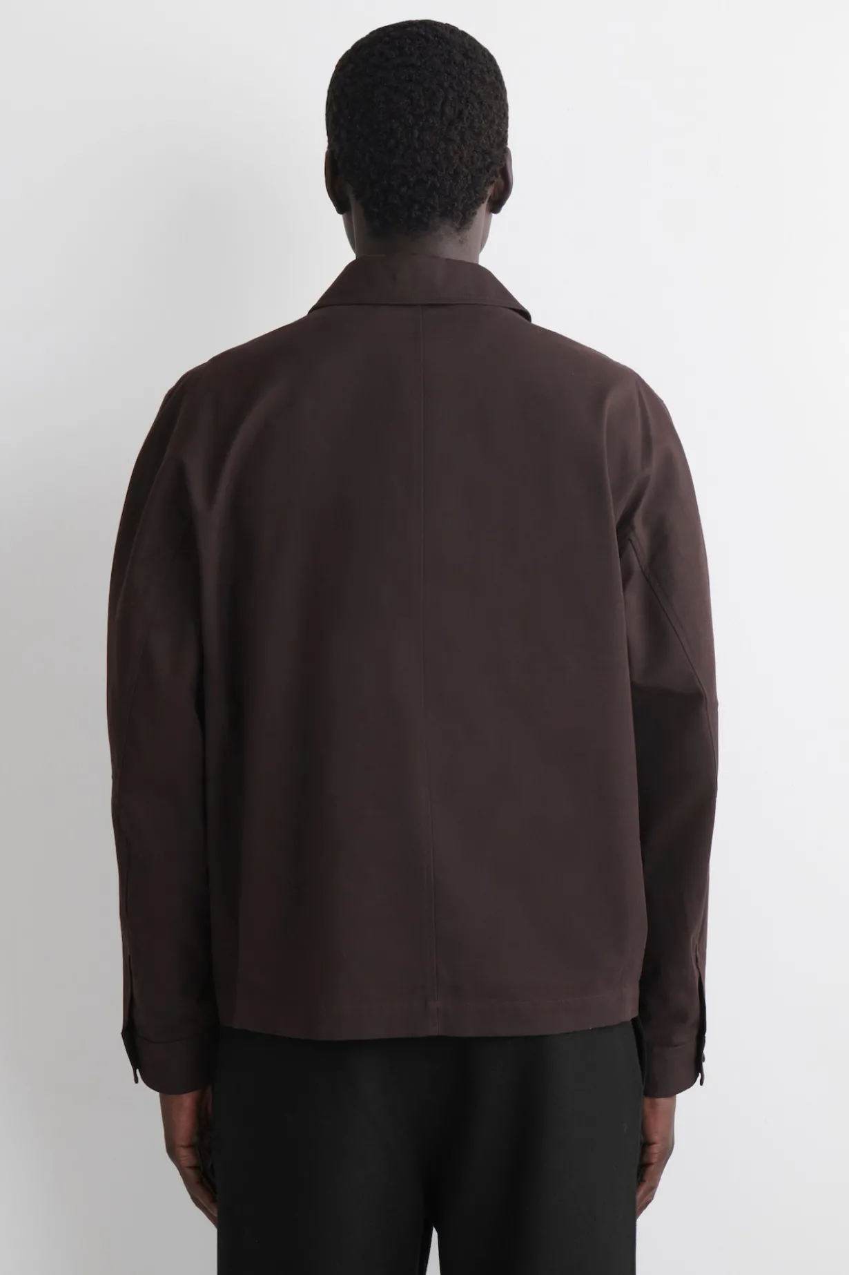 LOCKERE HEMDJACKE AUS BAUMWOLLE