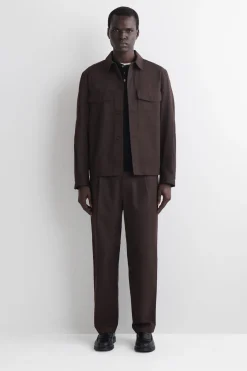 LOCKERE HEMDJACKE AUS BAUMWOLLE