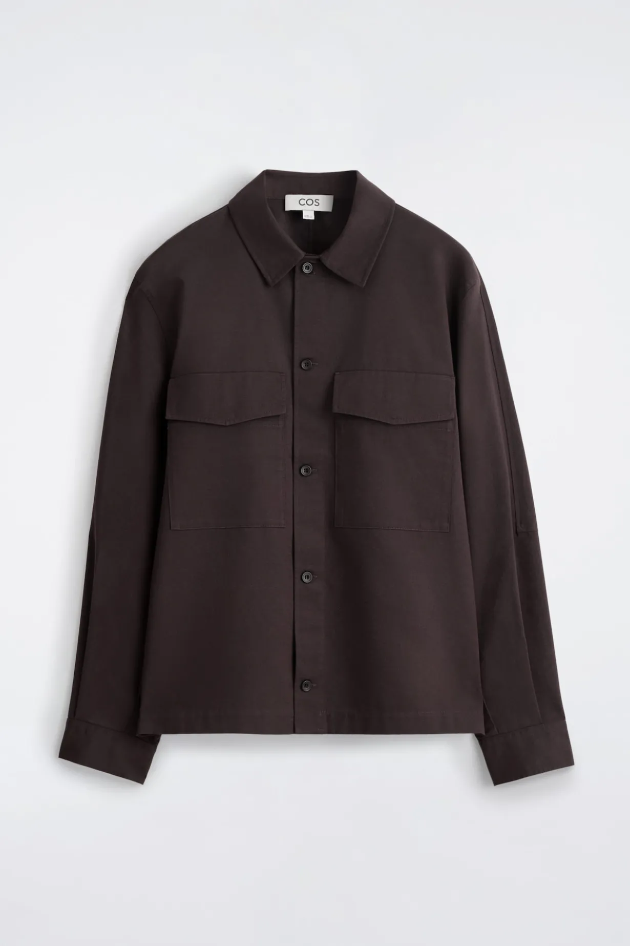 LOCKERE HEMDJACKE AUS BAUMWOLLE