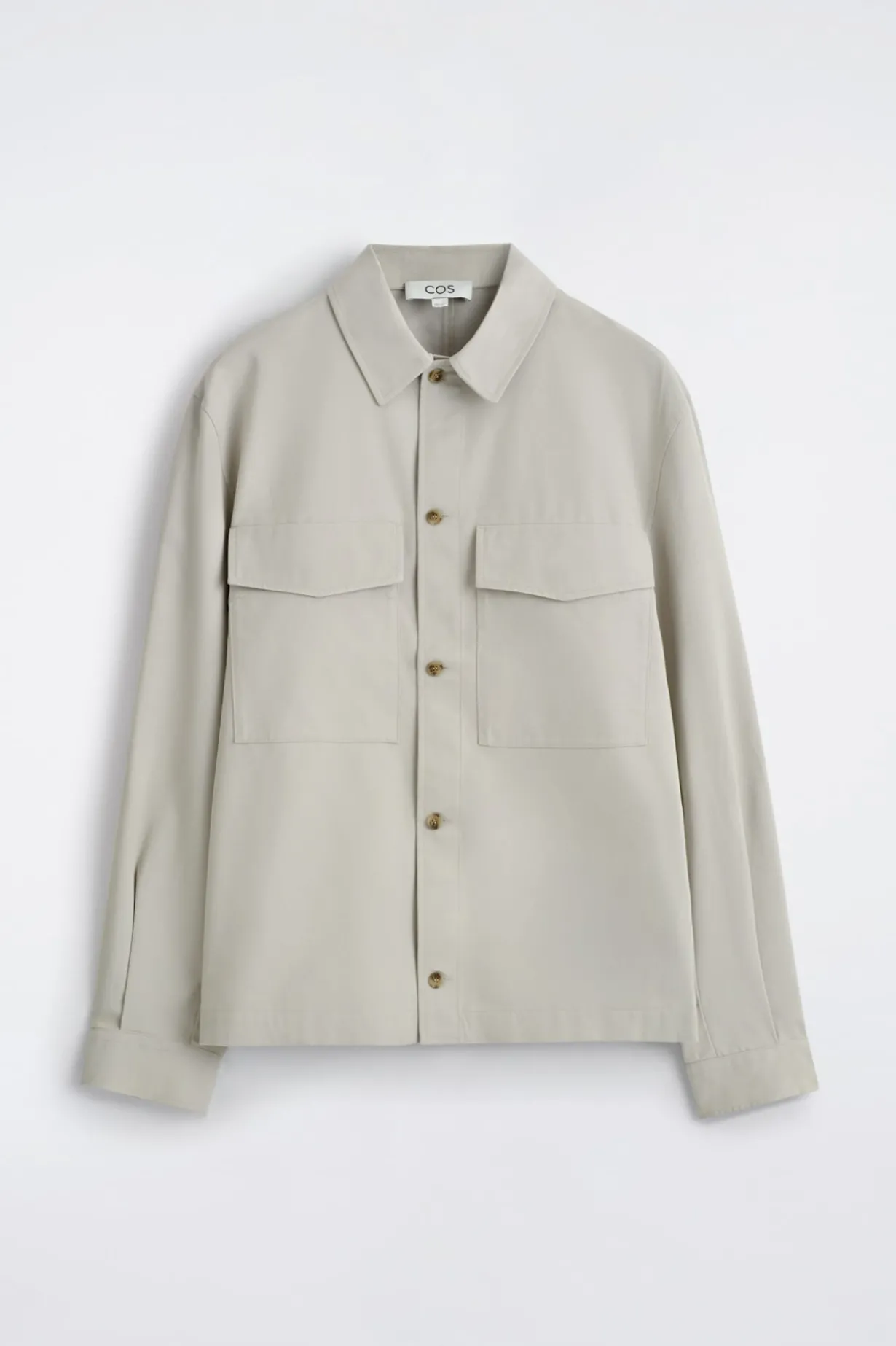 LOCKERE HEMDJACKE AUS BAUMWOLLE