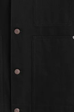 LOCKERE JEANSJACKE MIT WEBKANTE