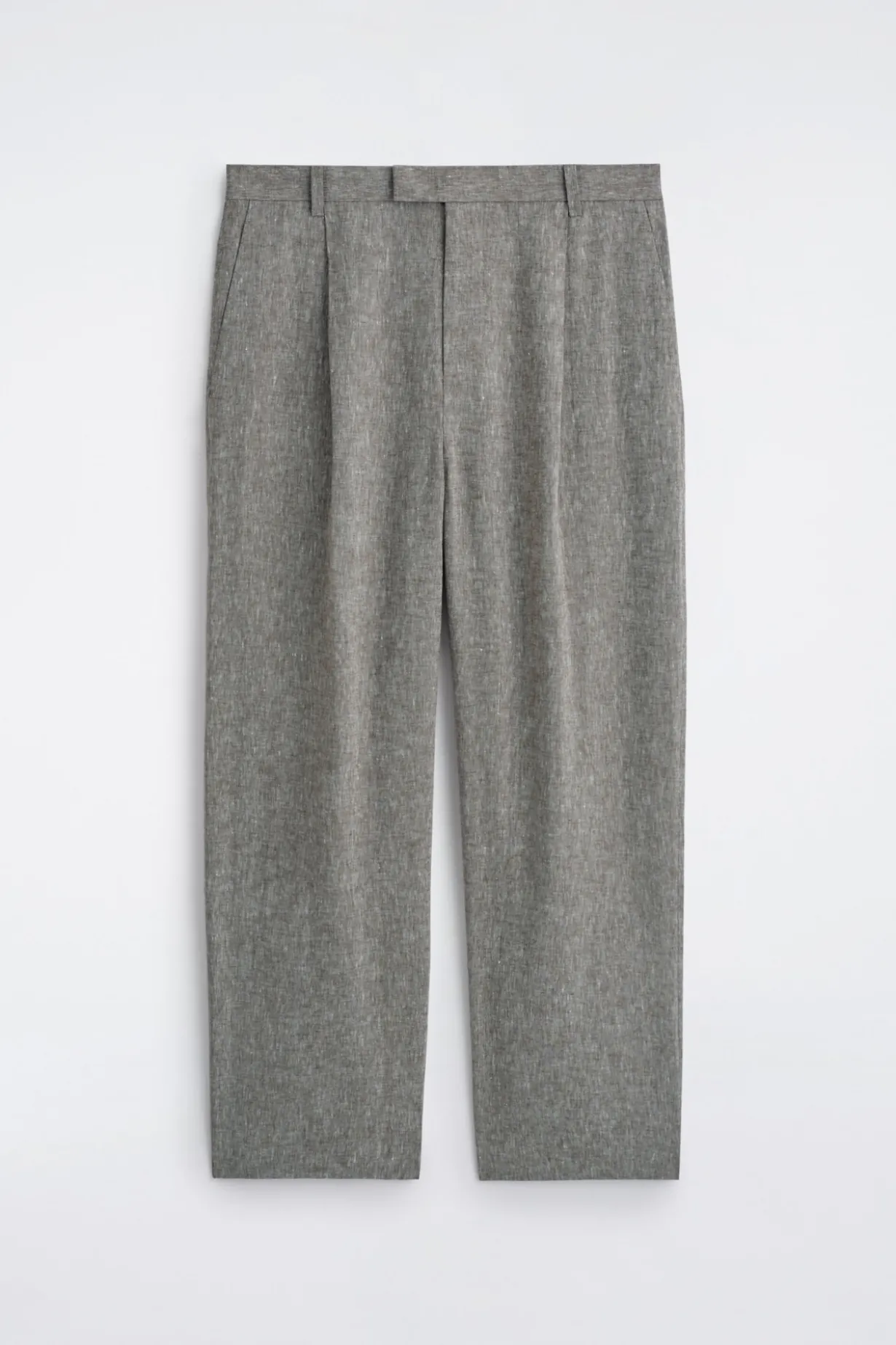 LOCKERE LEINENHOSE MIT WEITEM BEIN