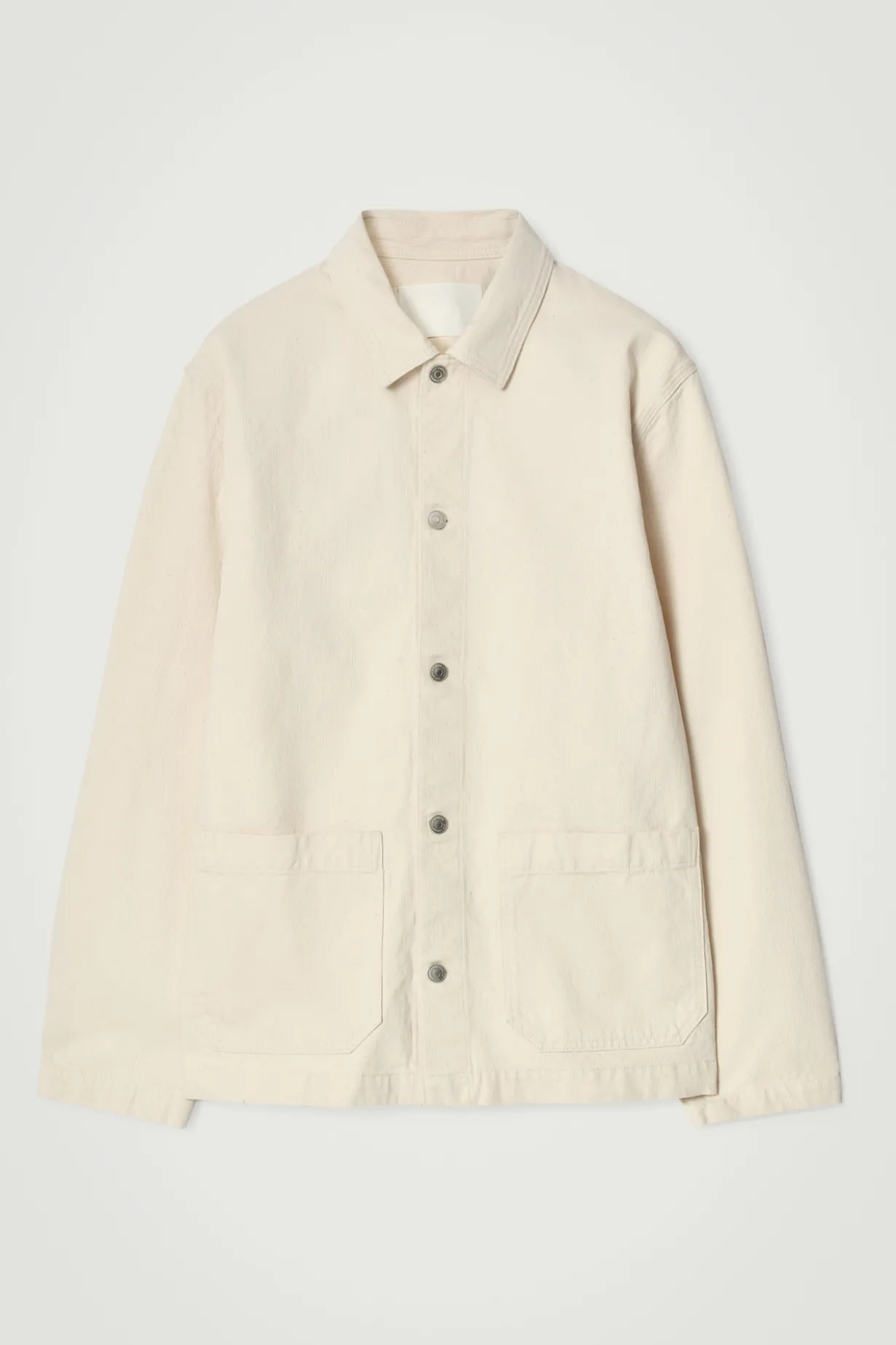 LOCKERE UTILITY-HEMDJACKE AUS DENIM
