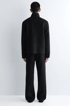 LOCKERE WOLLHOSE MIT GERADEM BEIN