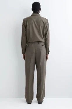 LOCKERE WOLLHOSE MIT GERADEM BEIN