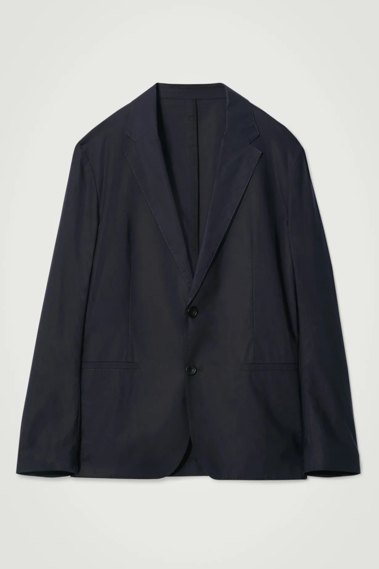 LOCKERER EINREIHIGER BLAZER AUS BAUMWOLLE