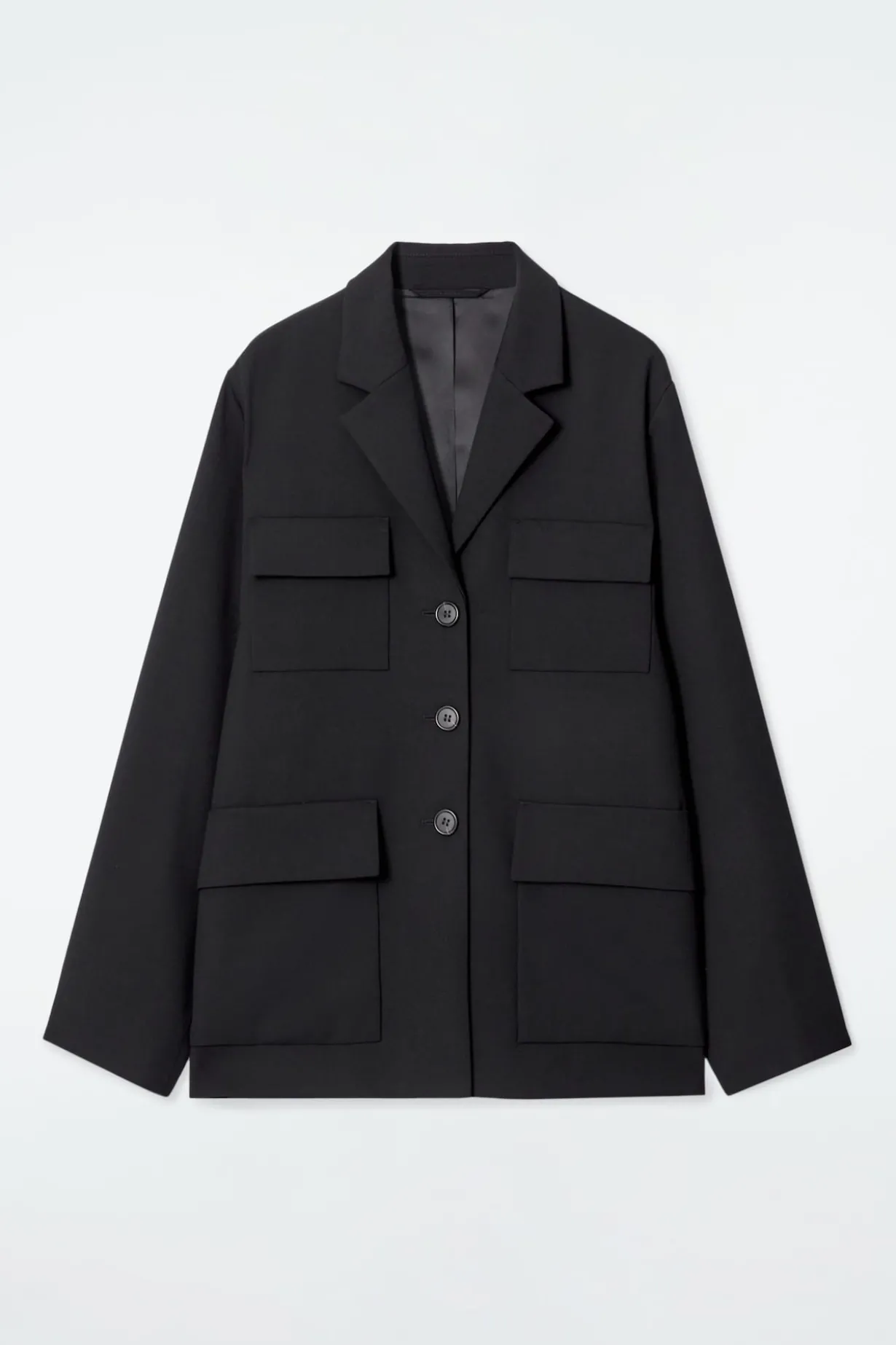 LOCKERER EINREIHIGER UTILITY-BLAZER