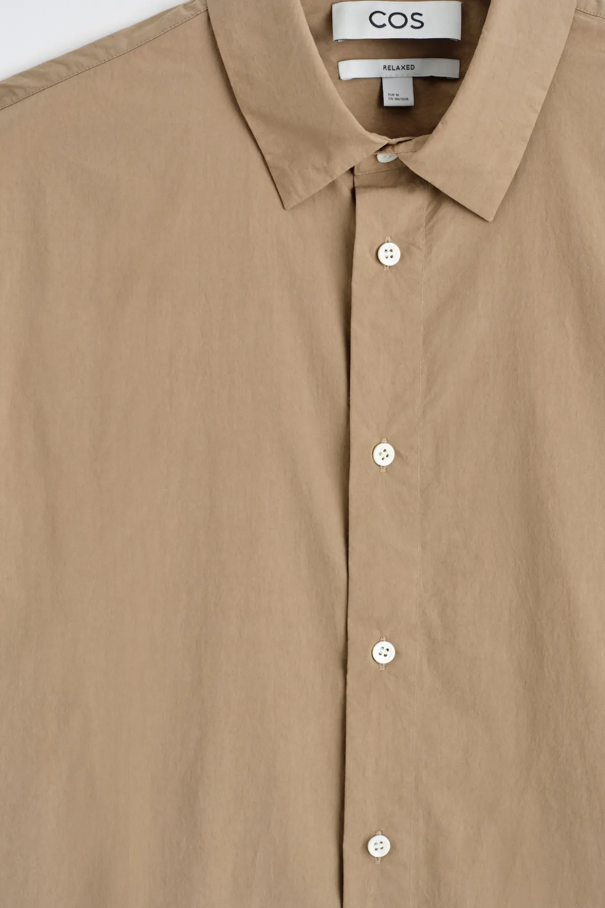 LOCKERES HEMD AUS BAUMWOLL-POPELINE