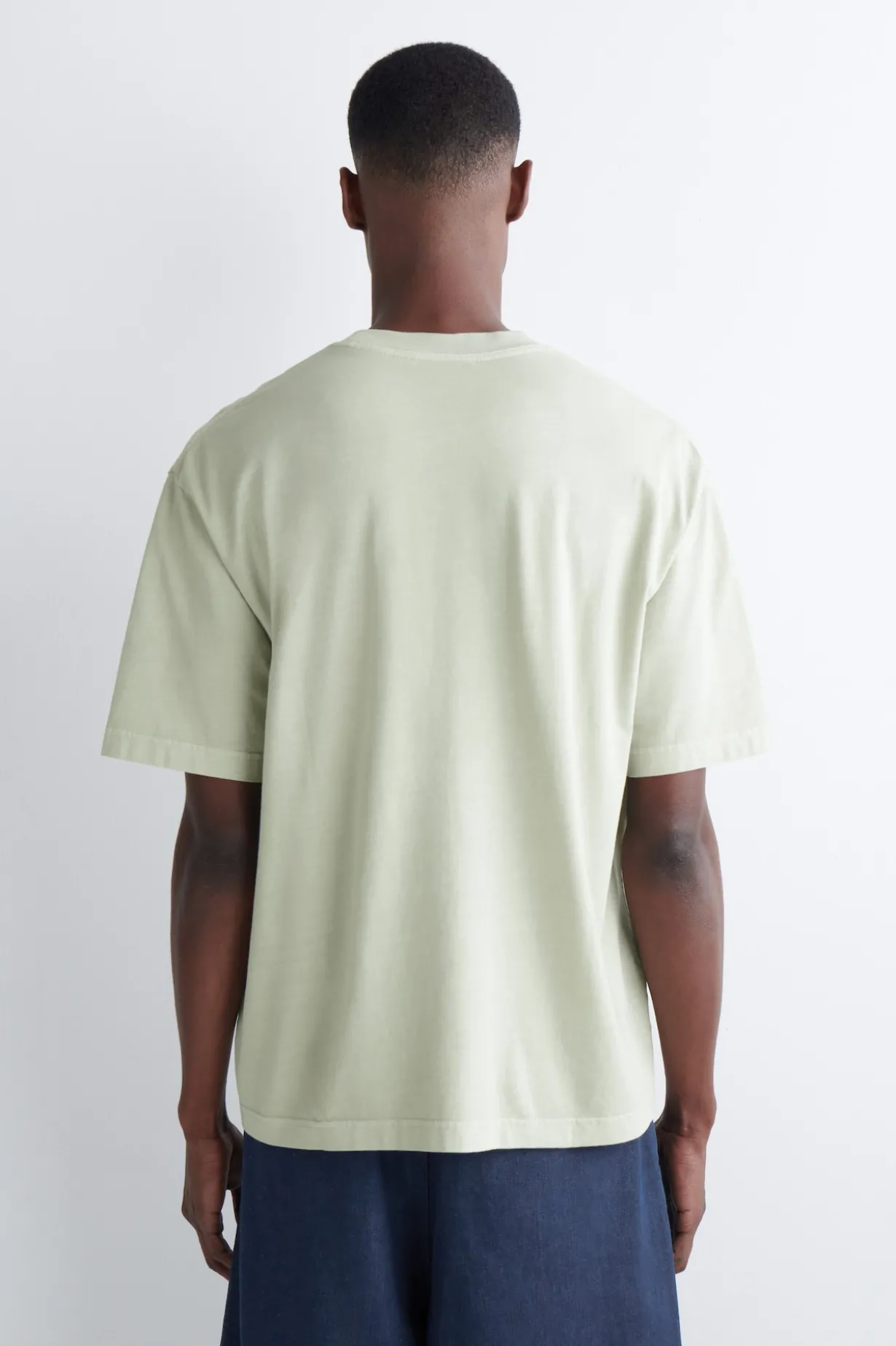 LOCKERES LEICHTES BAUMWOLL-T-SHIRT