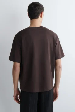 LOCKERES LEICHTES BAUMWOLL-T-SHIRT