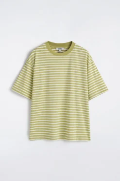 LOCKERES LEICHTES BAUMWOLL-T-SHIRT