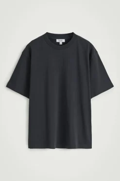 LOCKERES LEICHTES BAUMWOLL-T-SHIRT