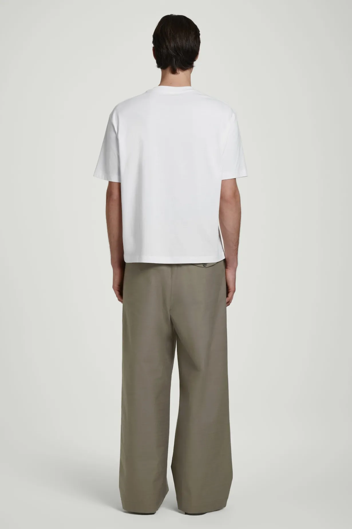 LOCKERES LEICHTES BAUMWOLL-T-SHIRT