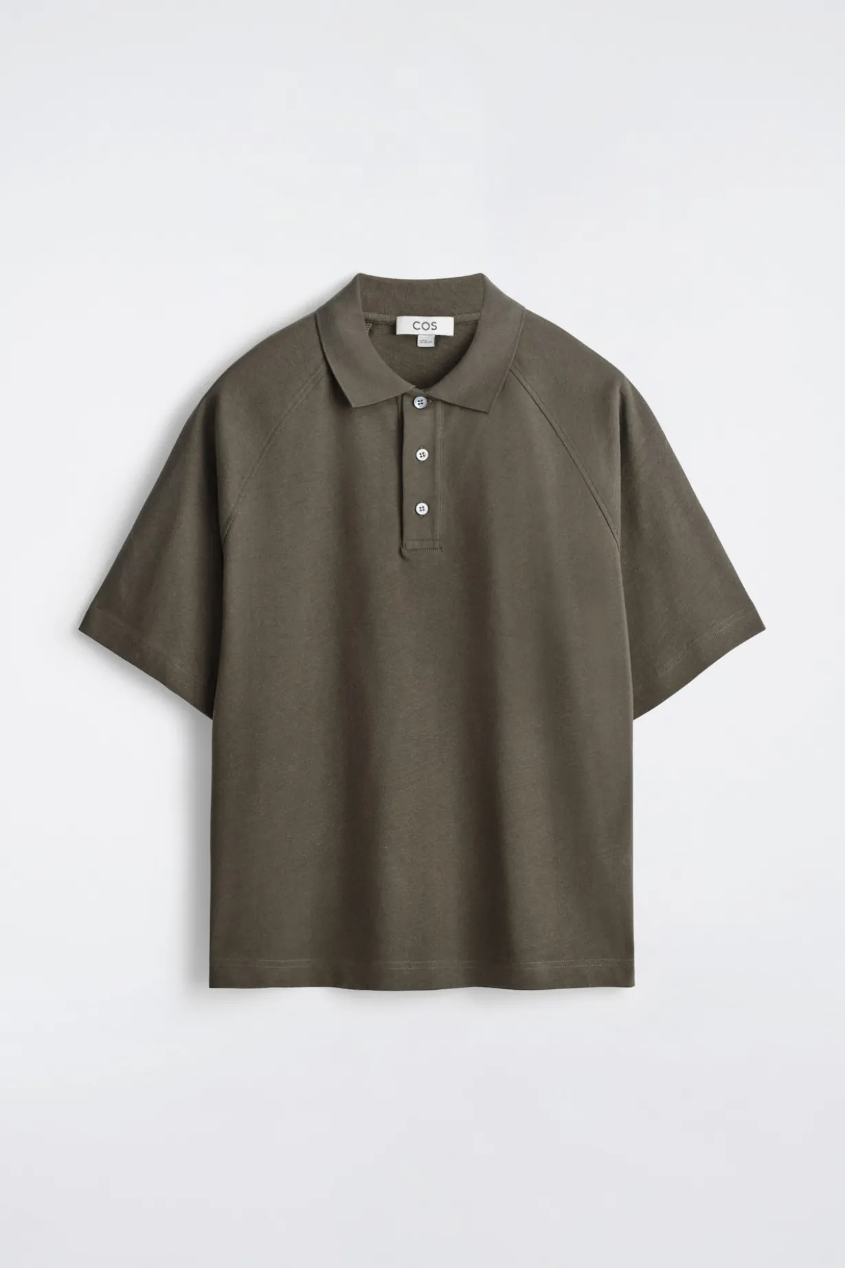 LOCKERES POLOSHIRT AUS BAUMWOLL-LEINEN-MIX