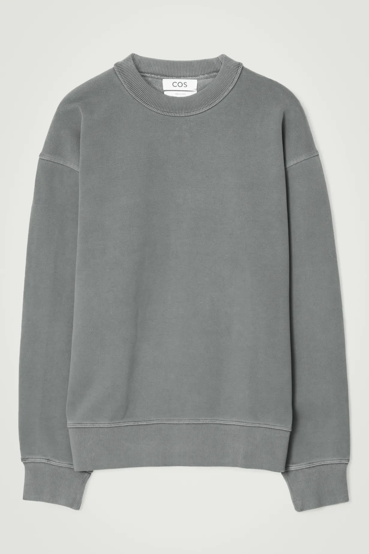 LOCKERES SWEATSHIRT AUS VORGEWASCHENER BAUMWOLLE