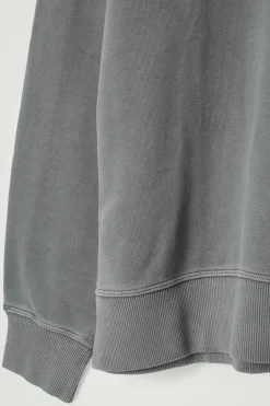 LOCKERES SWEATSHIRT AUS VORGEWASCHENER BAUMWOLLE