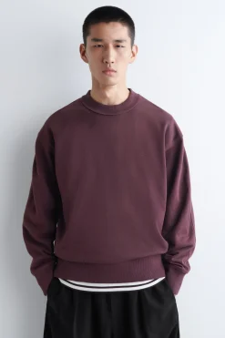 LOCKERES SWEATSHIRT AUS VORGEWASCHENER BAUMWOLLE