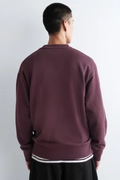 LOCKERES SWEATSHIRT AUS VORGEWASCHENER BAUMWOLLE