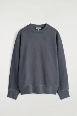 LOCKERES SWEATSHIRT AUS VORGEWASCHENER BAUMWOLLE