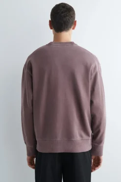 LOCKERES SWEATSHIRT AUS VORGEWASCHENER BAUMWOLLE