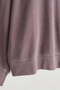 LOCKERES SWEATSHIRT AUS VORGEWASCHENER BAUMWOLLE