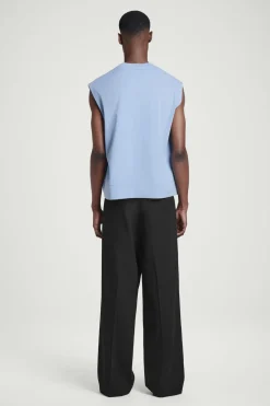 LOCKERES TANKTOP AUS BAUMWOLL-CRÊPE