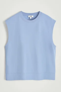 LOCKERES TANKTOP AUS BAUMWOLL-CRÊPE