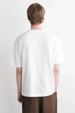 LOCKERES T-SHIRT AUS BAUMWOLL-LEINEN-MIX