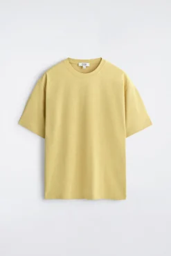 LOCKERES T-SHIRT AUS BAUMWOLL-LEINEN-MIX