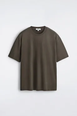 LOCKERES T-SHIRT AUS BAUMWOLL-LEINEN-MIX