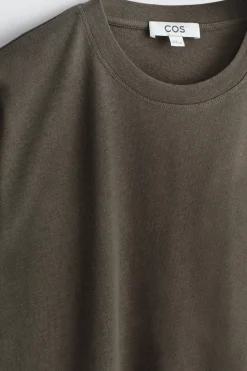 LOCKERES T-SHIRT AUS BAUMWOLL-LEINEN-MIX