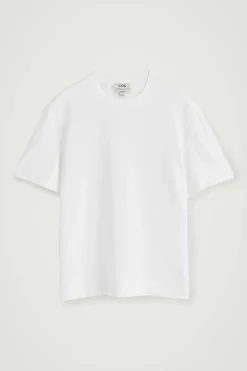 LOCKERES T-SHIRT AUS BAUMWOLL-LEINEN-MIX