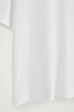 LOCKERES T-SHIRT AUS BAUMWOLL-LEINEN-MIX