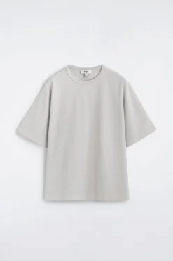 LOCKERES T-SHIRT AUS VORGEWASCHENER BAUMWOLLE