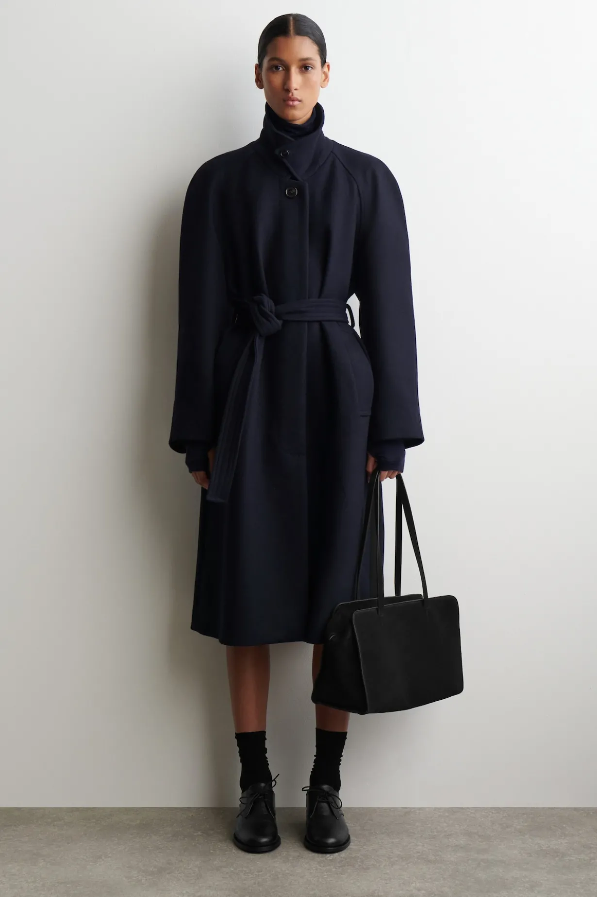 MARAIS BOWLINGTASCHE - VELOURSLEDER