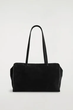 MARAIS BOWLINGTASCHE - VELOURSLEDER