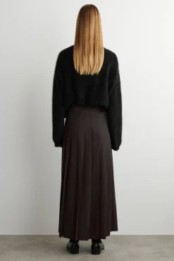 MAXI-KILT AUS WOLL-MIX MIT GÜRTEL