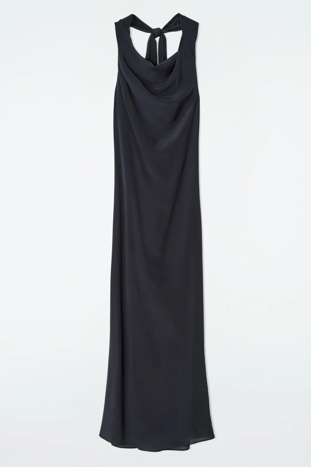 MAXIKLEID MIT WASSERFALLAUSSCHNITT