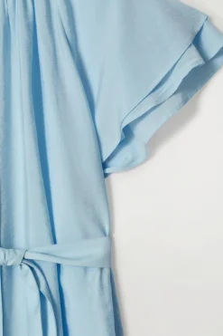 MEHRLAGIGE BLUSE MIT GÜRTEL