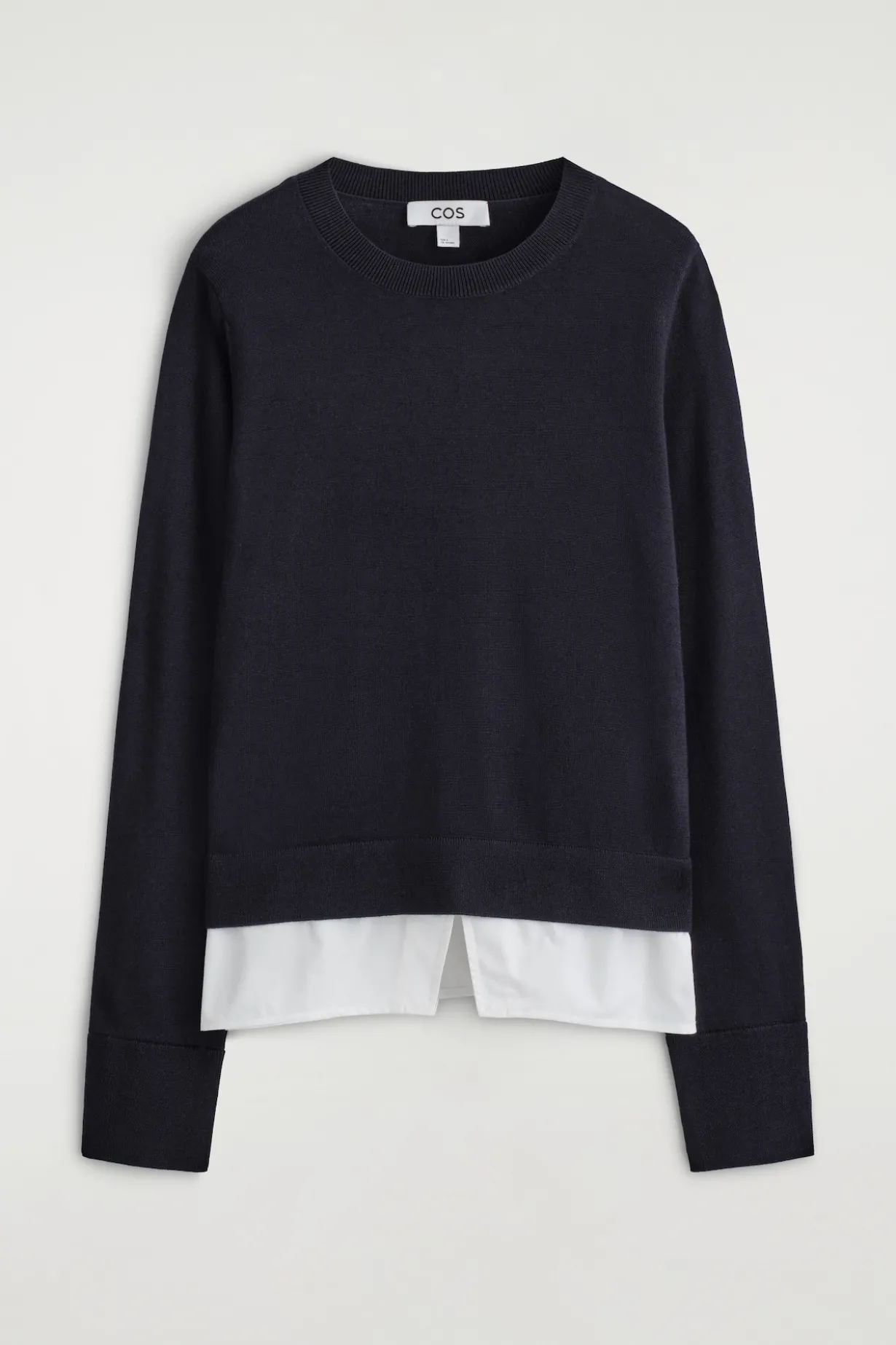 MEHRLAGIGER PULLOVER AUS MERINOWOLLE