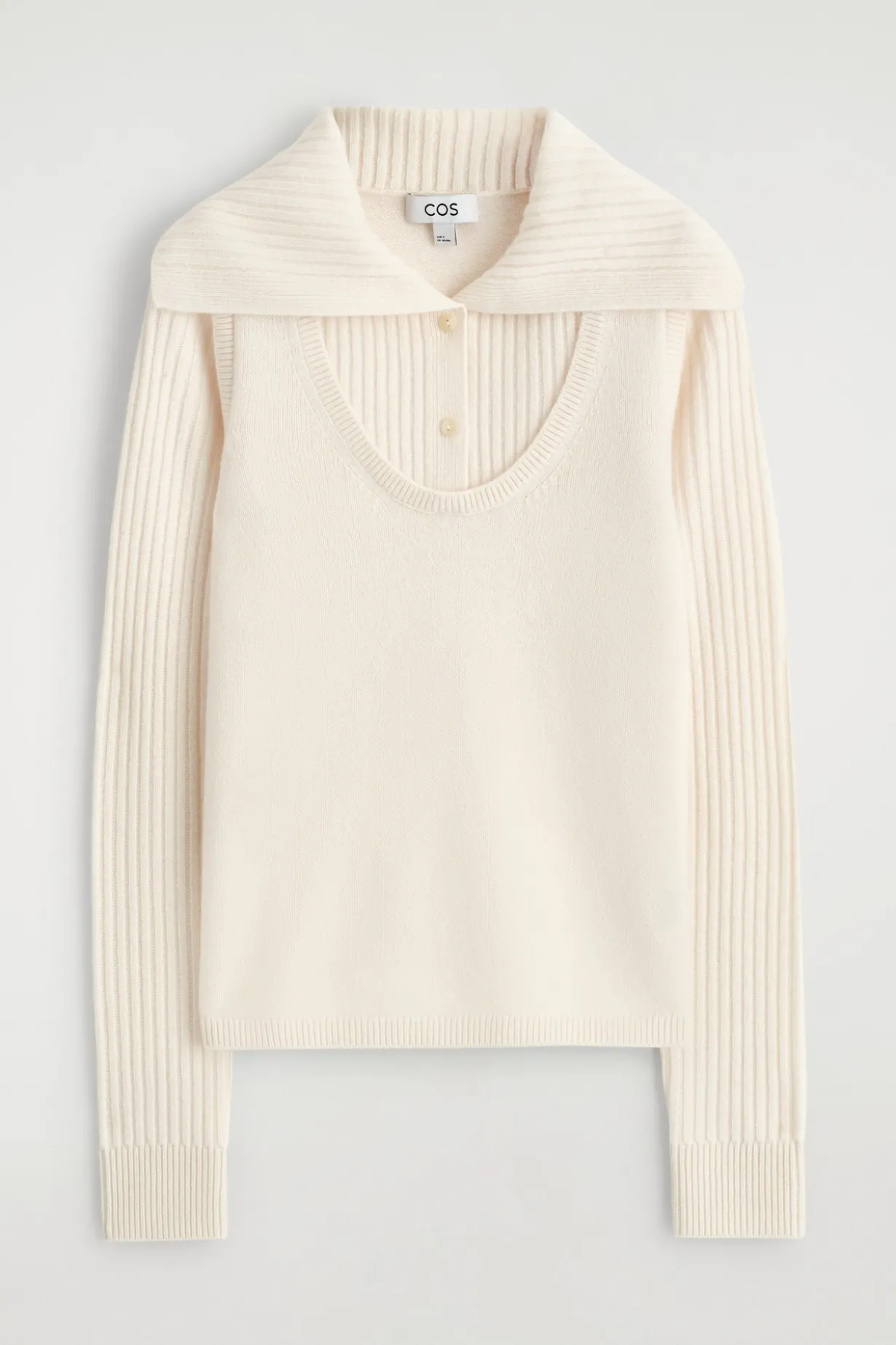 MEHRLAGIGER PULLOVER AUS MERINOWOLLE